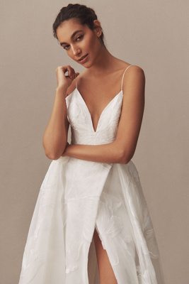 Wtoo By Watters Romy Sleeveless Corset Wedding Gown In White