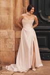 Wtoo by Watters Allie Strapless Corset Satin Wedding Gown