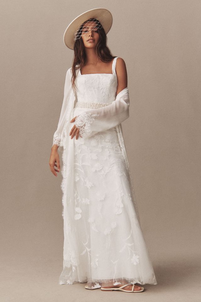 Wtoo by Watters Henrietta Sleeveless Square-Neck Wedding Gown #3