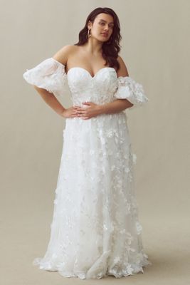 Wtoo by Watters Ivy Strapless Sweetheart Wedding Gown
