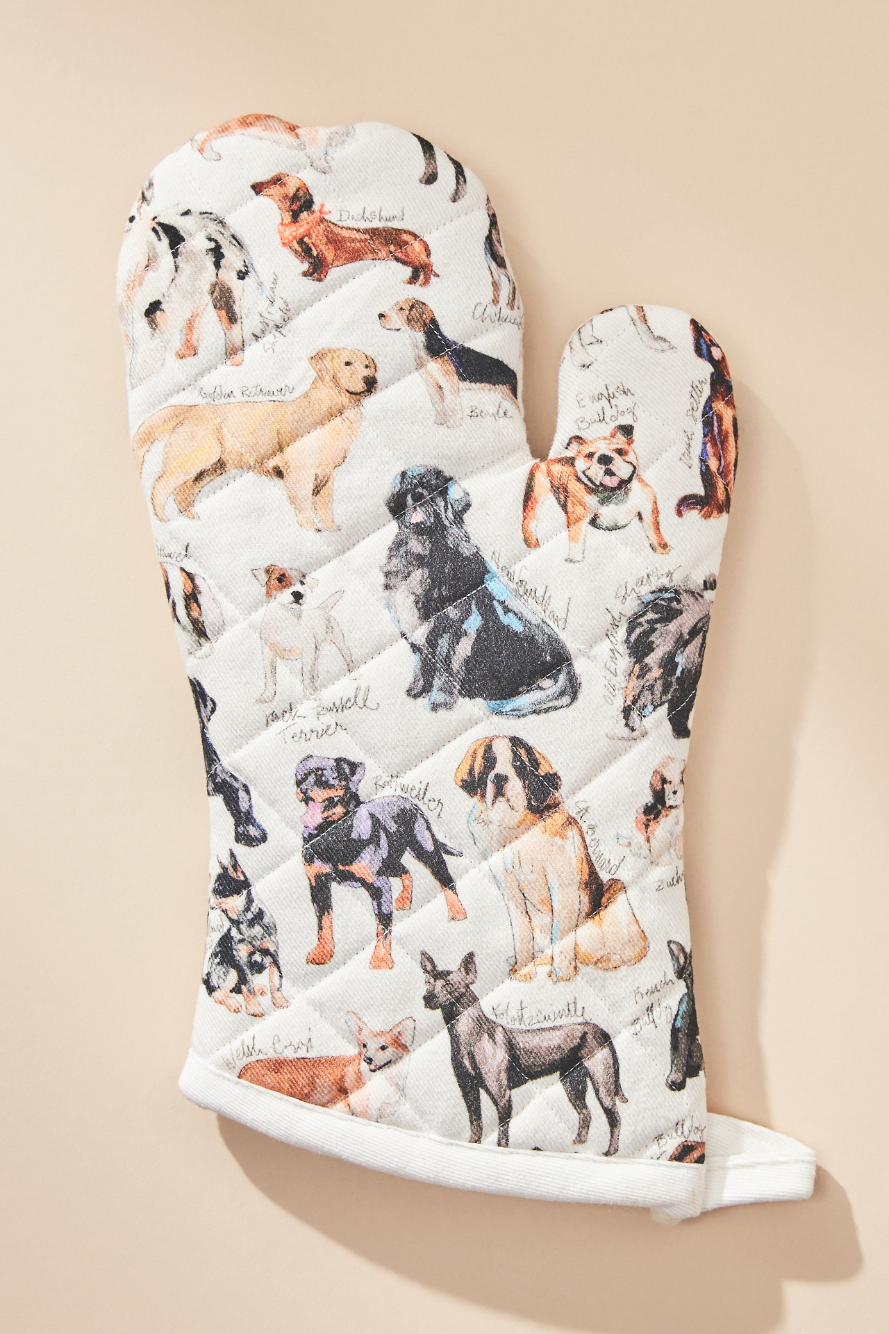 Dog Breeds A-Z Oven Mitt