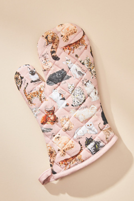Cat Breeds A-Z Oven Mitt - Thumbnail 3