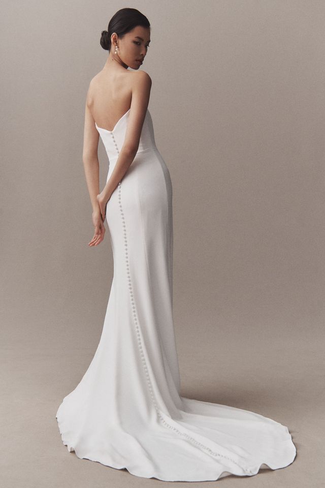 Jenny by Jenny Yoo Hilaire Off-The-Shoulder Fit & Flare Wedding Gown #2