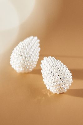 The Petra Drop Earrings: Pearl Edition