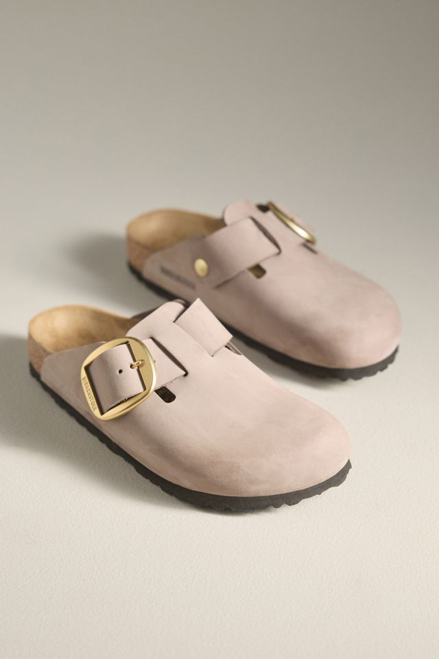 Boston Big Buckle Shearling Teddy Eggshell | BIRKENSTOCK