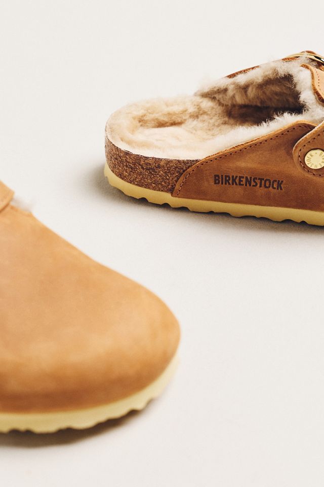 Birkenstock Boston Big Buckle Shearling Clogs #2