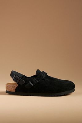 BIRKENSTOCK BOSTON BLACK　 BIG BUCKLE 42 Birkenstock - Boston Big Buckle in Black Teddy – gravitypope