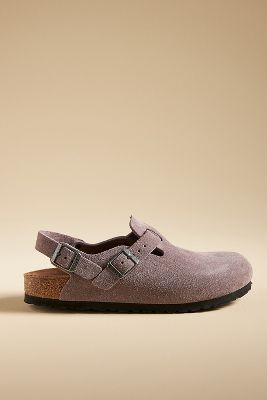 Shop Birkenstock Tokio Clogs In Purple