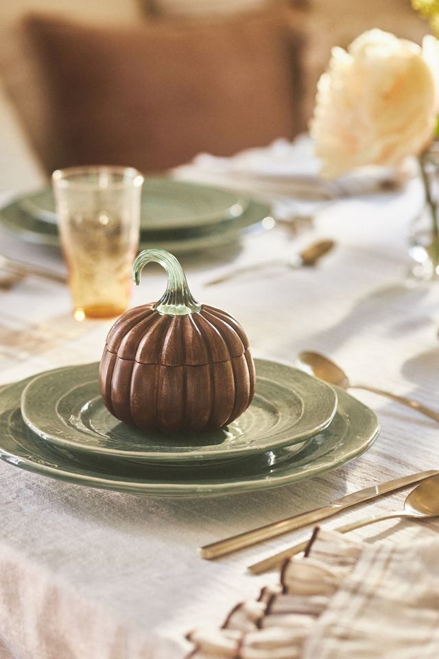 Wooden Gourmand Bourbon & Pumpkin Candle #3