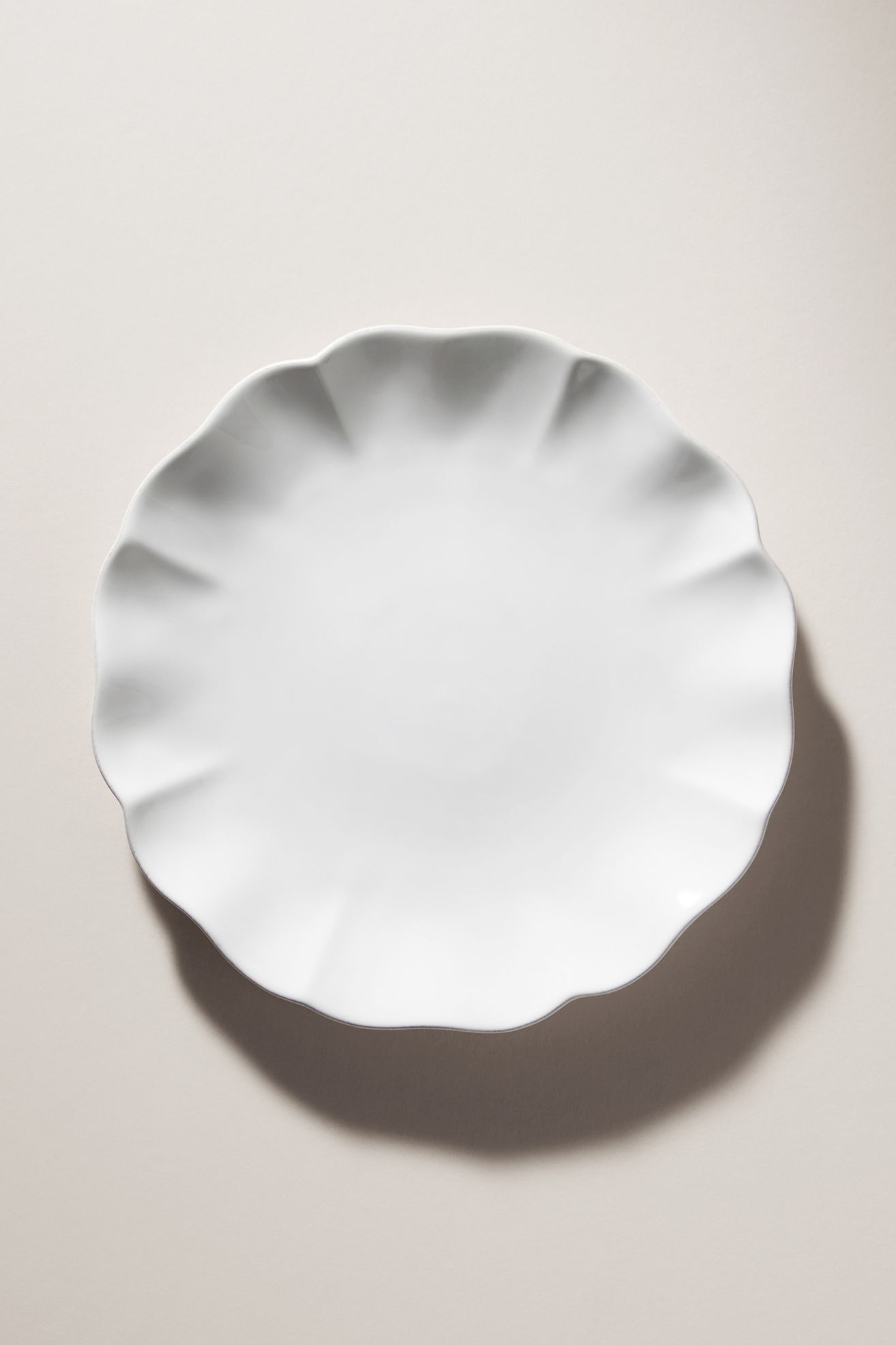 Costa Nova Rosa Dinner Plates, Set of 4 - White, Set Of 4