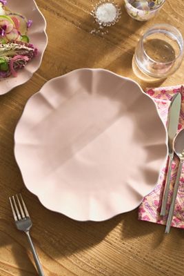 Costa Nova Rosa Dinner Plates, Set of 4