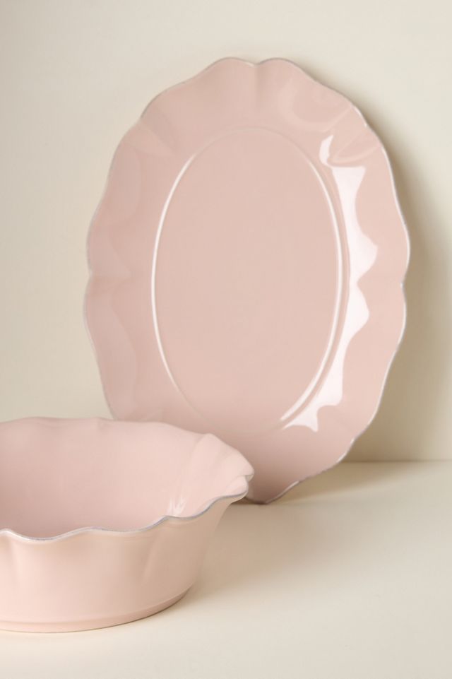 Costa Nova Rosa Oval Platter #1
