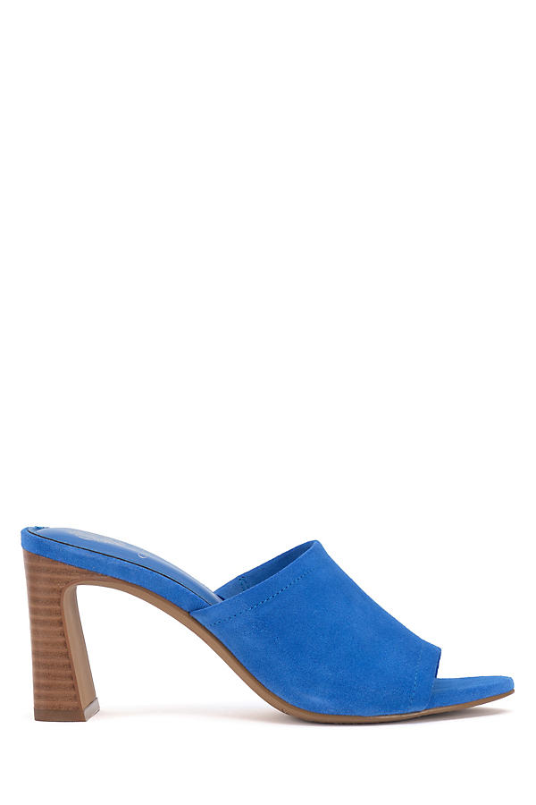 Shop Vince Camuto Alyysa Heeled Mule In Blue
