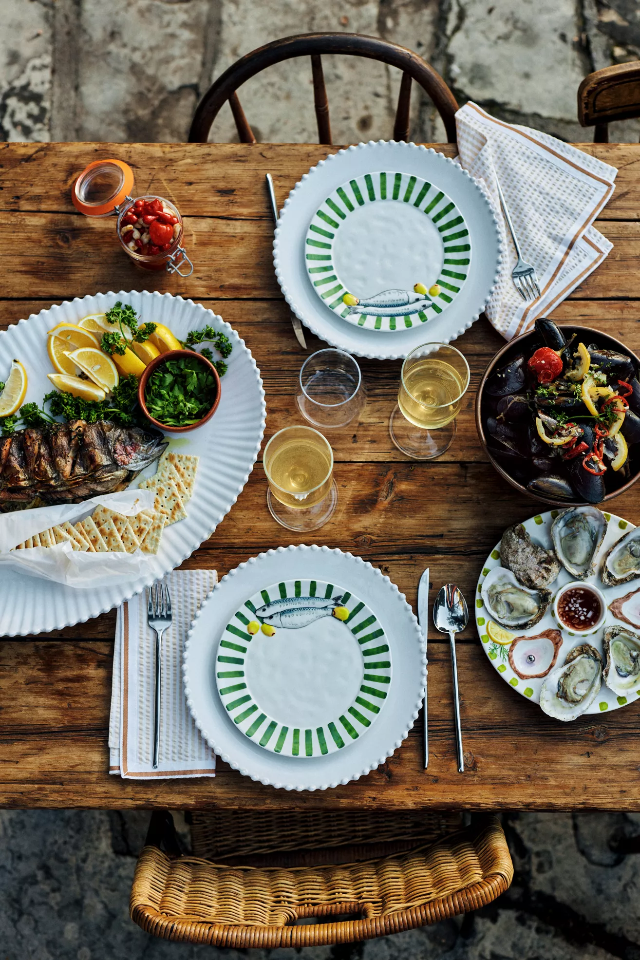 Costa Nova Pearl Dinner Plates, Set of 4 - thumbnail 8