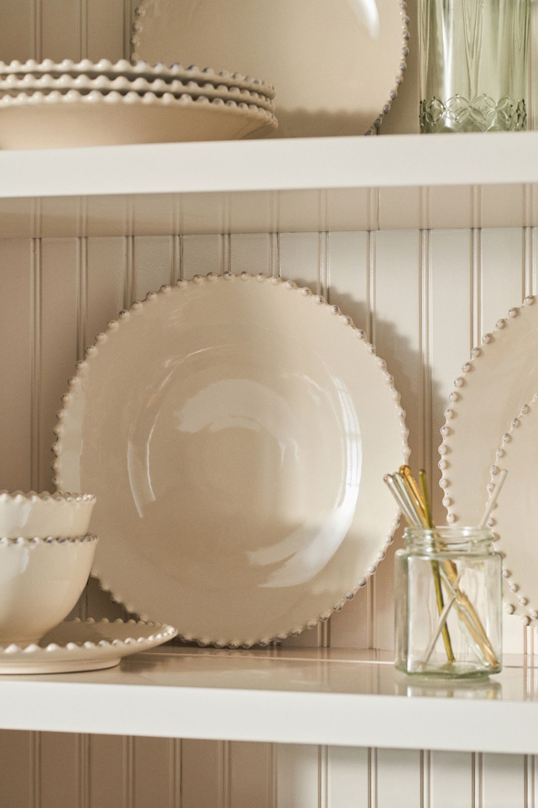 Costa Nova Pearl Dinner Plates, Set of 4 - Cream, Set Of 4