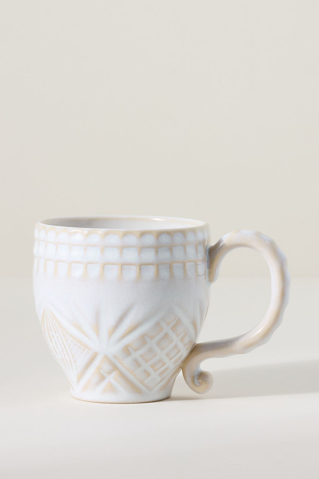 Costa Nova Cristal Mugs, Set of 4 - White, Standard, Set Of 4