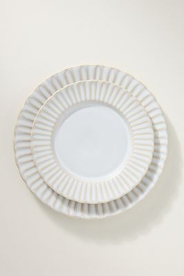 Costa Nova Cristal Salad Plates, Set of 4