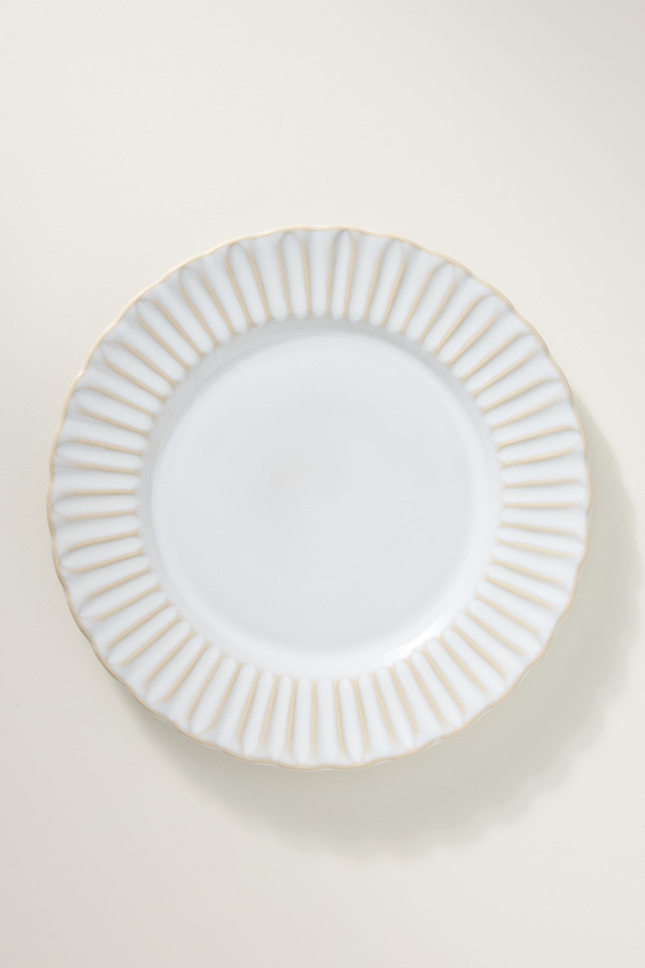 Costa Nova Cristal Dinner Plates, Set of 4 - White, Set Of 4
