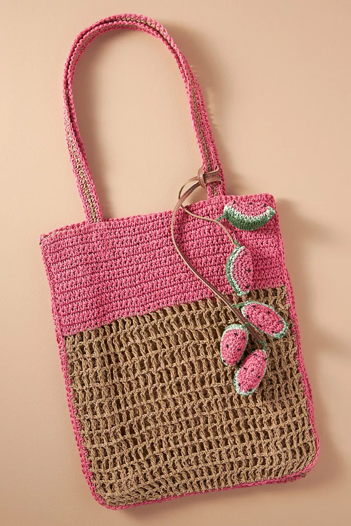 Raffia Icon Tote