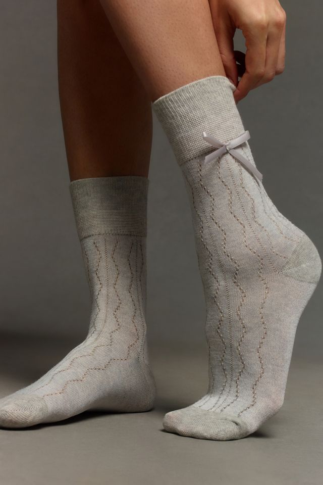Bow Socks, Set of 2 #2