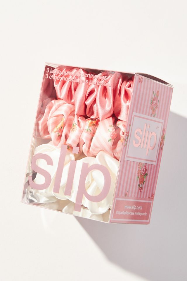 Slip Pure Silk Petal Scrunchies, Set of 3 #1