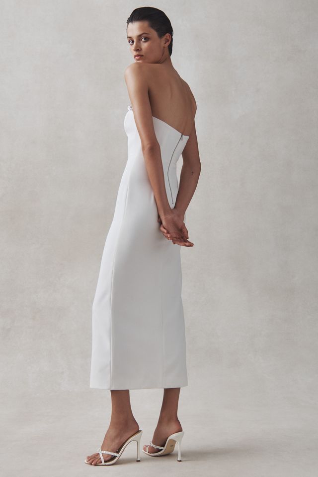 Bardot Eleni Diamante Strapless Midi Dress #2