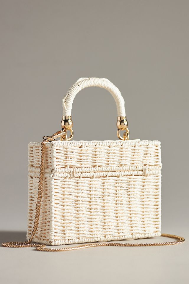 Wicker Box Bag #1