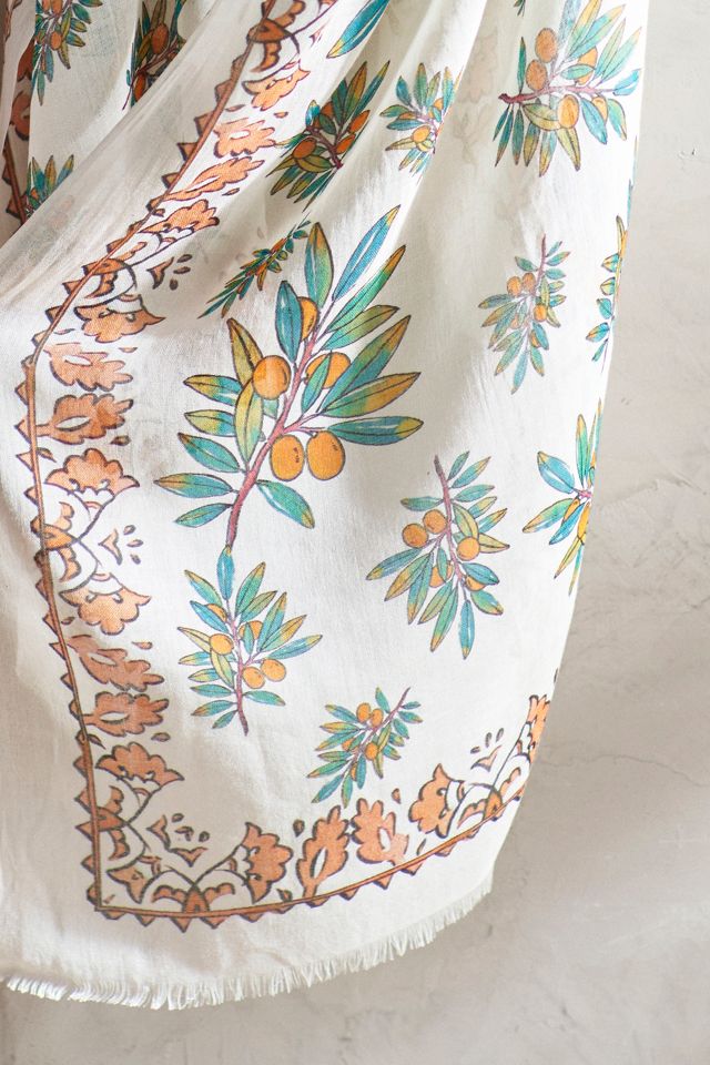Mediterranean Olive Scarf main image 1