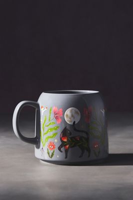 Spirit Cat Stoneware Mug
