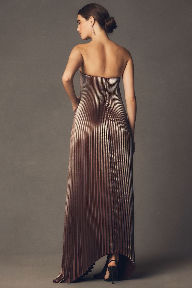 L'IDÉE Black Tie Strapless Maxi Gown #1