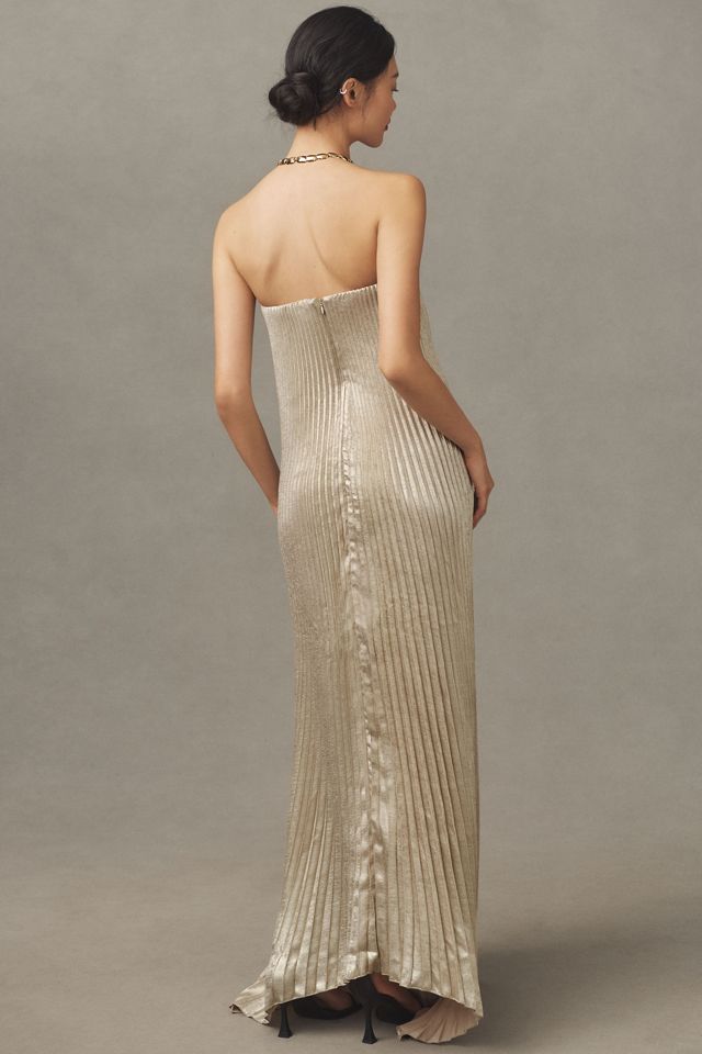 L'IDÉE Black Tie Strapless Maxi Gown #1