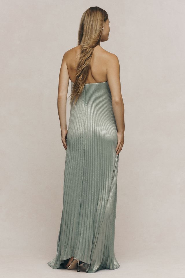 L'IDÉE Black Tie Strapless Maxi Gown #1