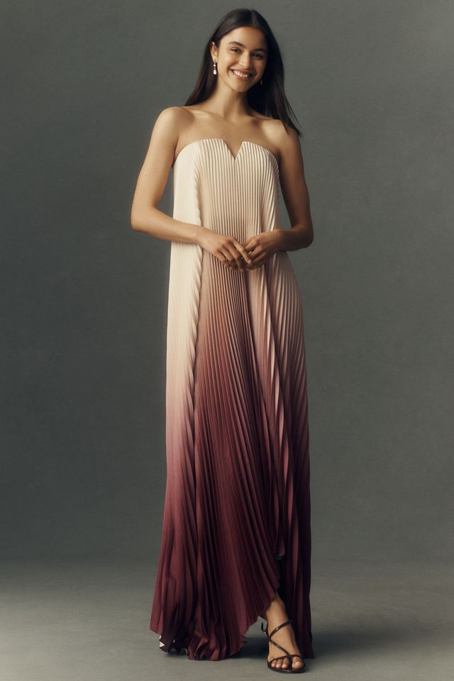 slim fit dress slacks THEO MAXI DRESS