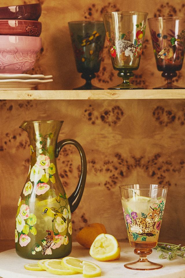 Nathalie Lete Marais Glass Carafe #2