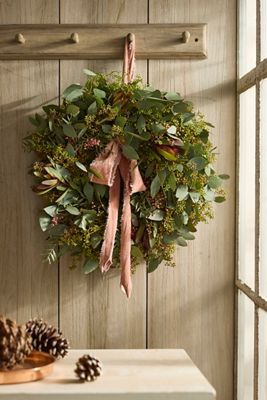 Fresh Eucalyptus + Pepperberry Wreath