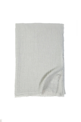 Anthropologie Pom Pom At Home Hermosa Oversized Throw In Gray