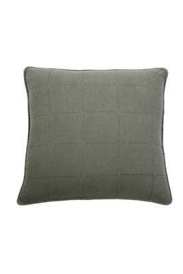 Pom Pom At Home Antwerp Euro Sham In Green