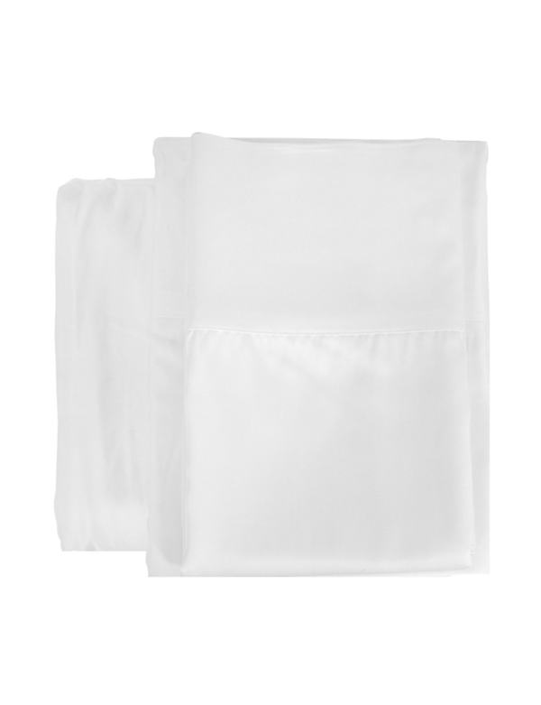 Pom Pom At Home Bamboo Sateen Sheet Set In White
