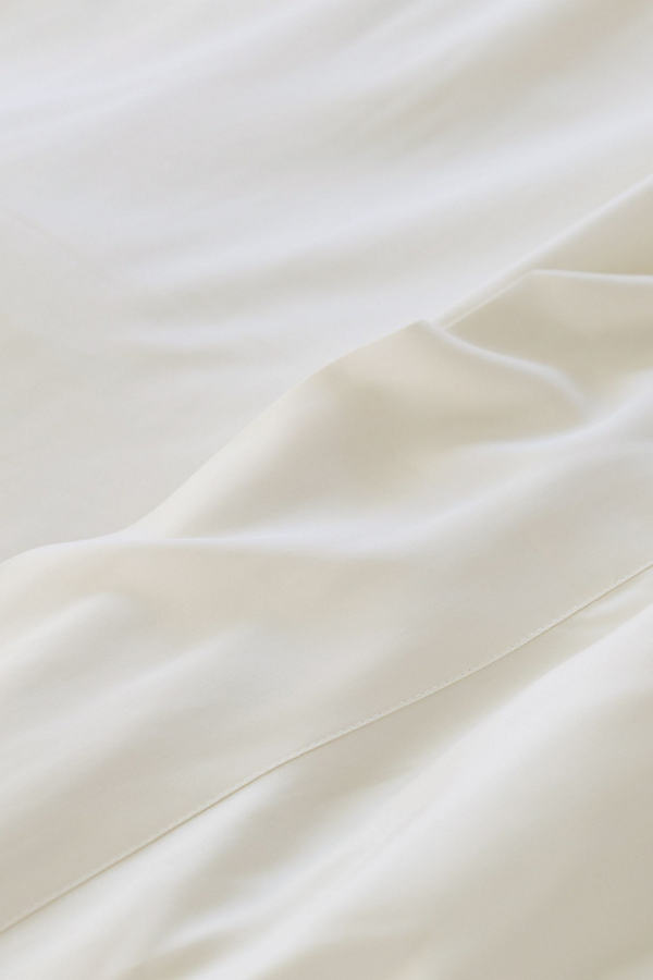 Pom Pom At Home Bamboo Sateen Sheet Set In White