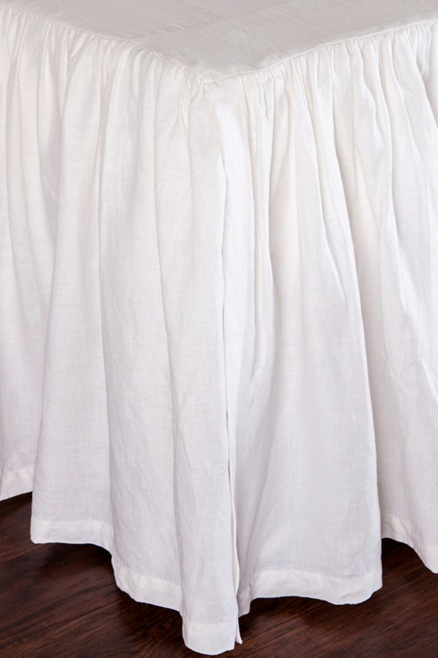 Pom Pom at Home Gathered Linen Bedskirt #1