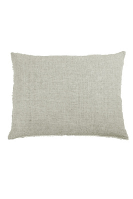 Pom Pom At Home Logan Linen Sham In Gray