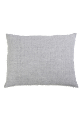 Pom Pom At Home Logan Linen Sham In Gray