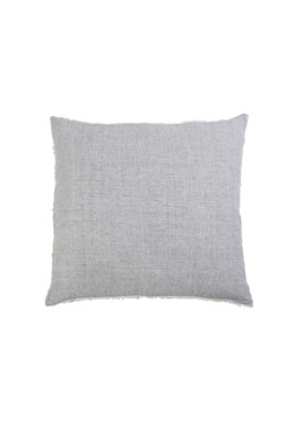 Pom Pom At Home Logan Linen Euro Sham In Gray