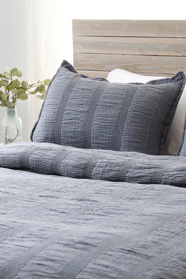 Pom Pom At Home Nantucket Matelassé Coverlet In Gray