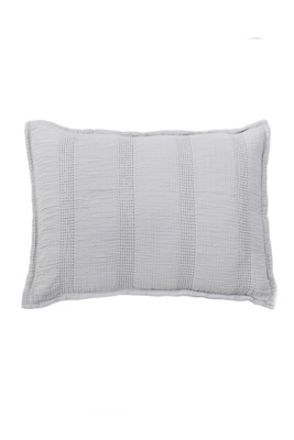 Pom Pom At Home Nantucket Sham In Gray