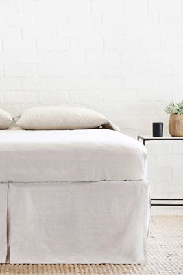 Pom Pom At Home Pleated Linen Bed Skirt