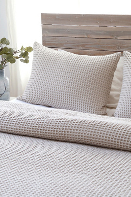 Pom Pom At Home Zuma Bed Blanket In Beige