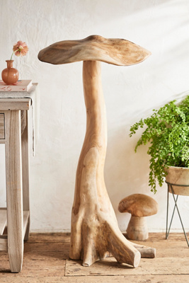 Terrain Teak Mushroom, Large