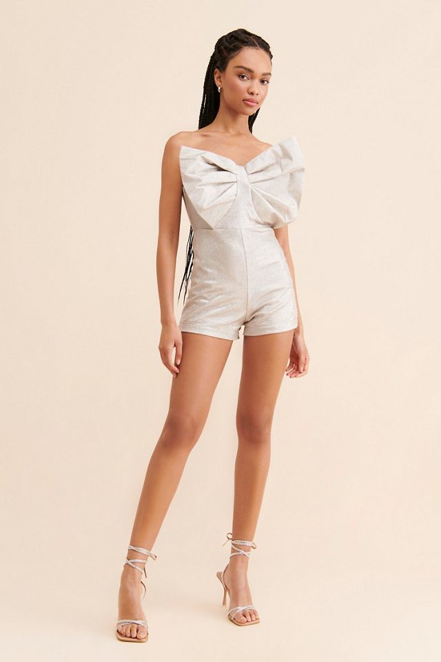 Audette Astra Bow-Front Romper #2