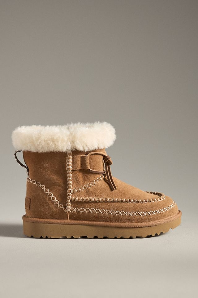 UGG® Classic Mini Alpine Boots | Anthropologie